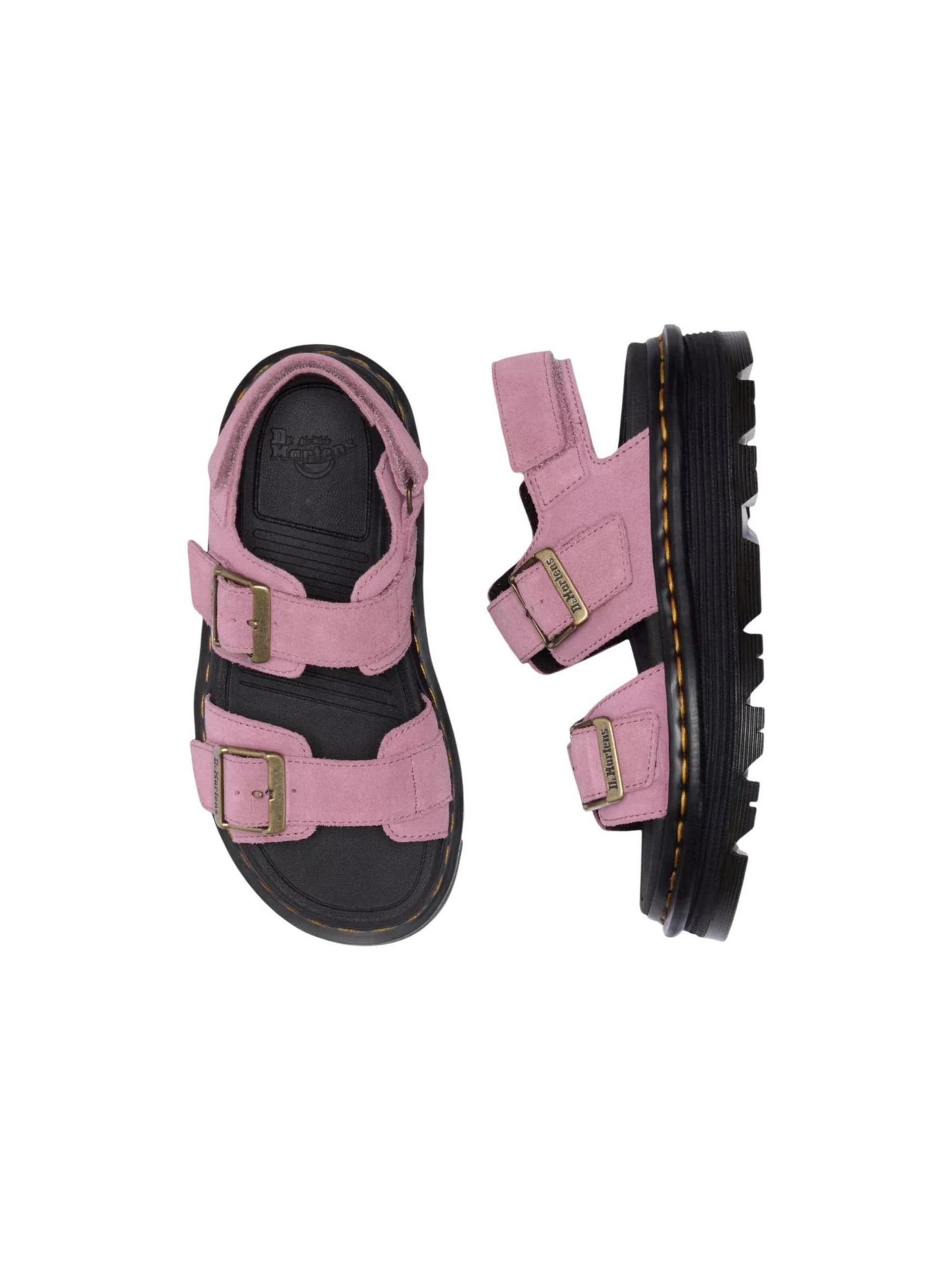 Sandalo 'Zebzag Sandal Dusty Rose Eh Suede 42689650' di Dr. Martens in rosa