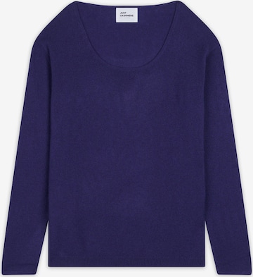 JUST CASHMEREPulover 'Fiona' - plava boja: prednji dio
