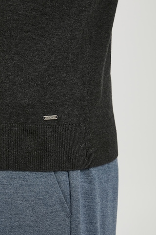 INDICODE JEANS Rollkragenpullover 'BADAR' in Grau