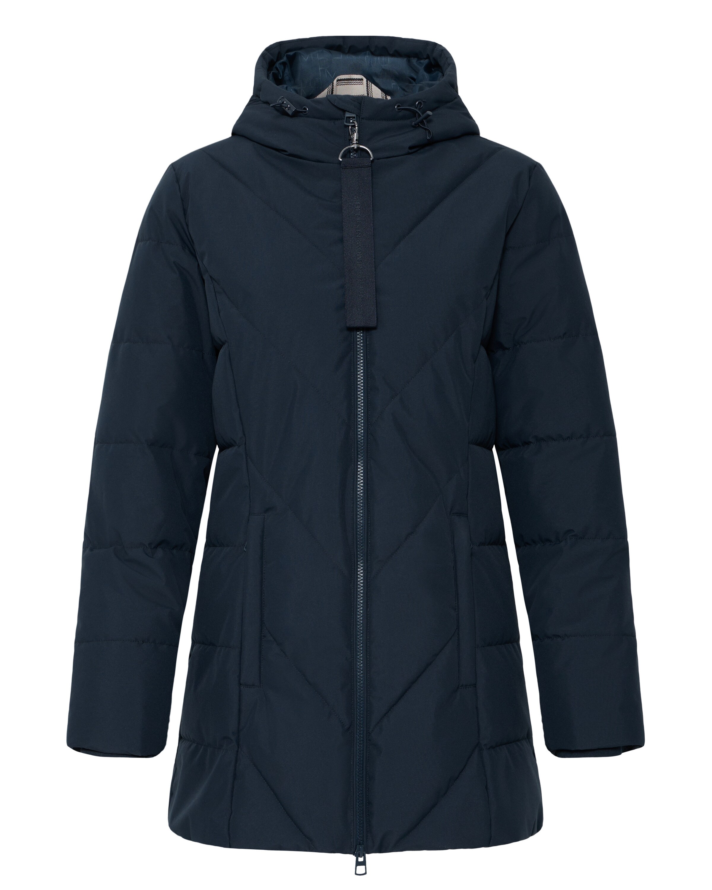 Fransa Winterjas 'MAISE' in Blauw: voorkant