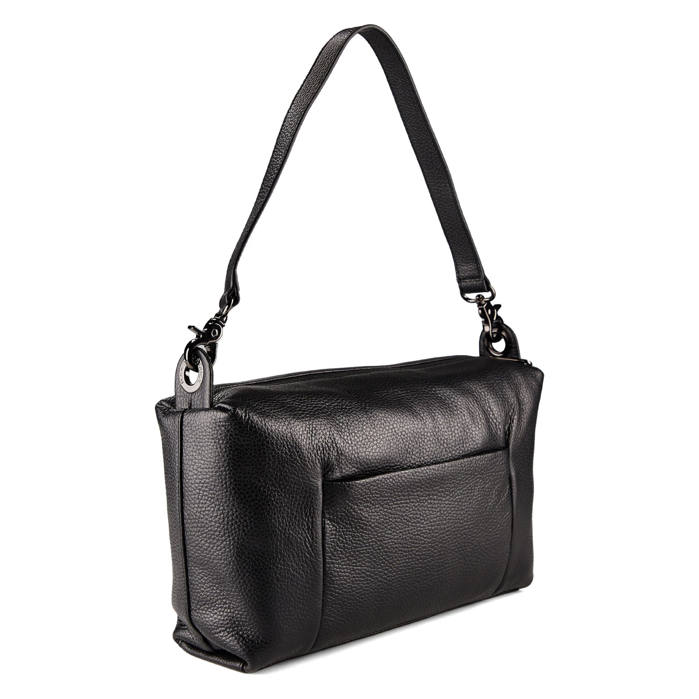 MANDARINA DUCK Schultertasche 'Mellow' in Schwarz