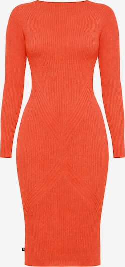 Süel knitwear Strickkleid 'Gabi' in S-M in koralle, Produktansicht