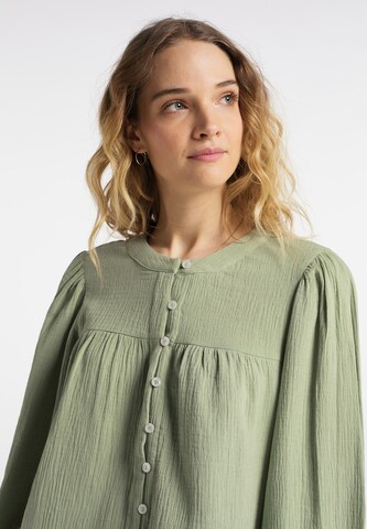 DreiMaster Vintage Bluse in Grün