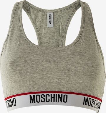 MOSCHINO Bustier BH in Grijs: voorkant