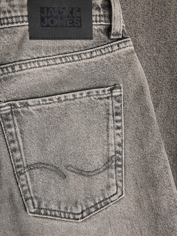 Jack & Jones Junior Wide leg Jeans 'JJIDAVE JJORIGINAL' in Black