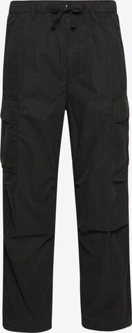 Superdry Cargo Pants in Black: front