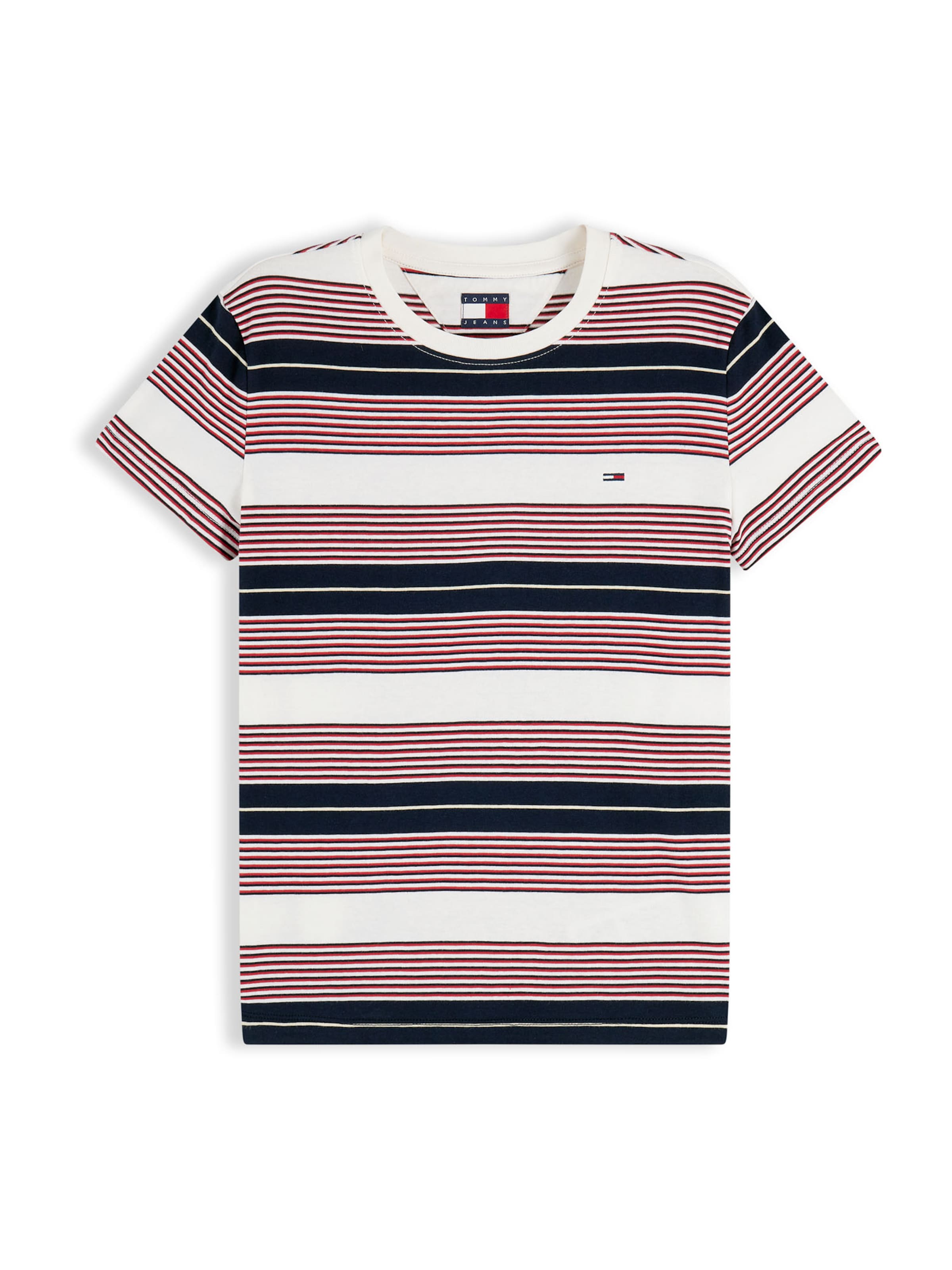 Tommy Jeans - Camiseta 'ESS' en blanco: frente