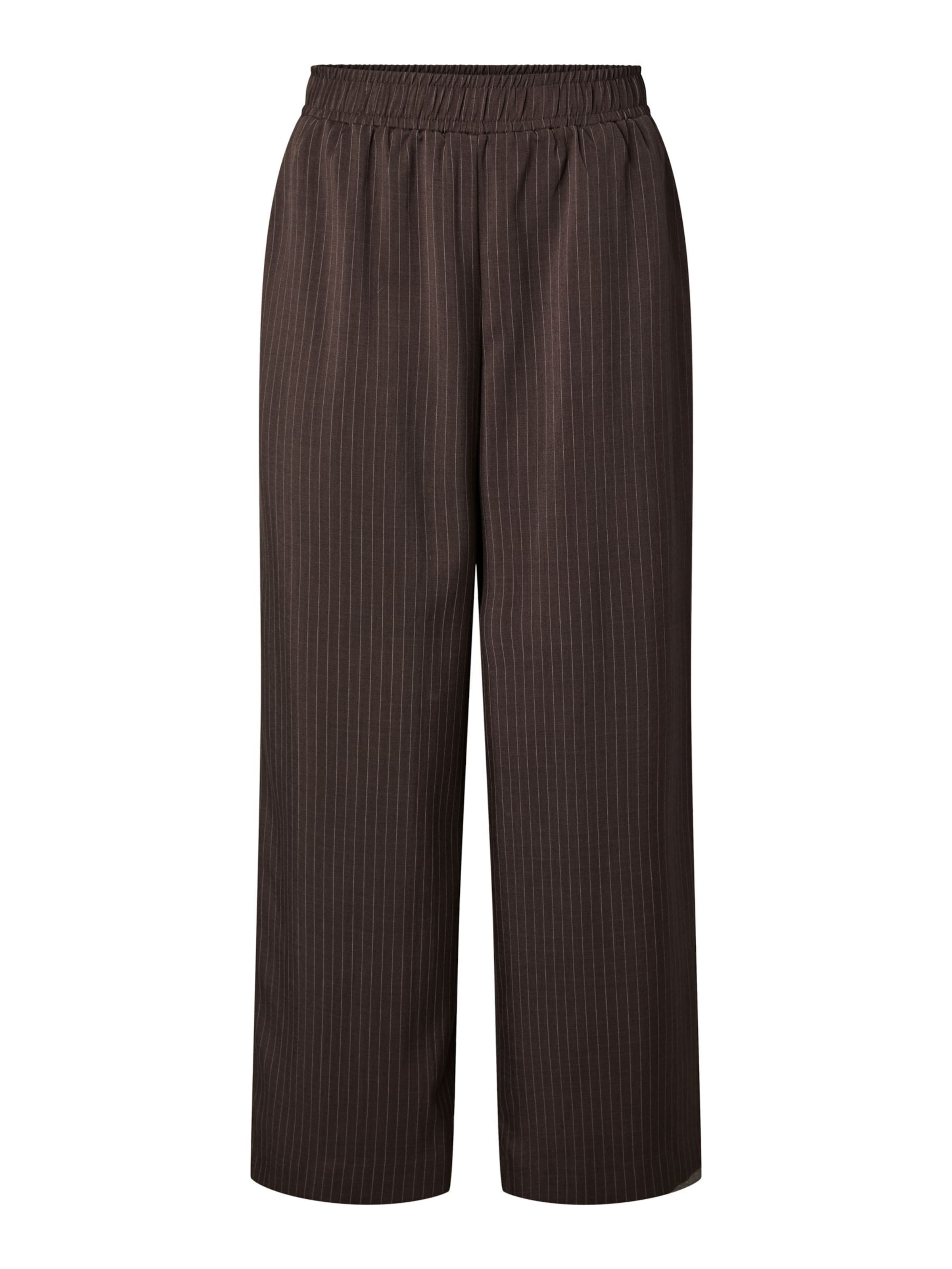 Pantalon 'YASSHIMMA' YAS en marron : devant