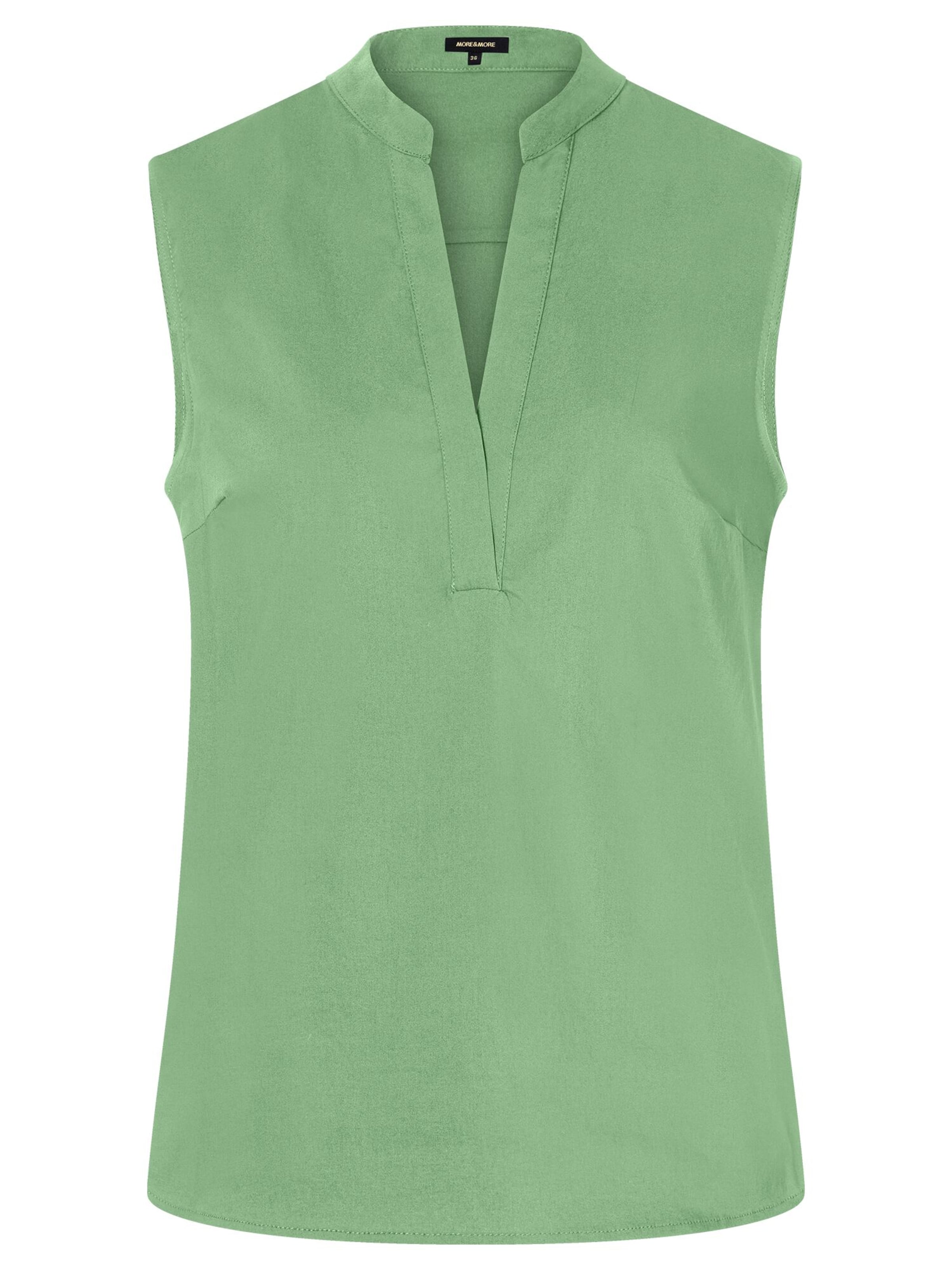 MORE & MORE Bluzka w kolorze zielony: przód