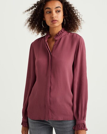 Camicia da donna di WE Fashion in lilla: frontale
