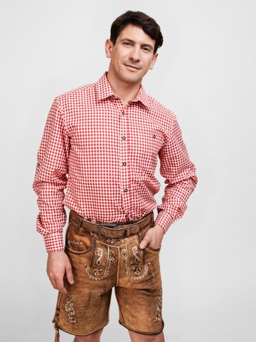 Hofglanz Regular Lederhose in Braun