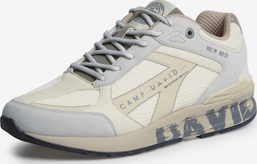 CAMP DAVID Sneaker in Weiß: Vorderseite