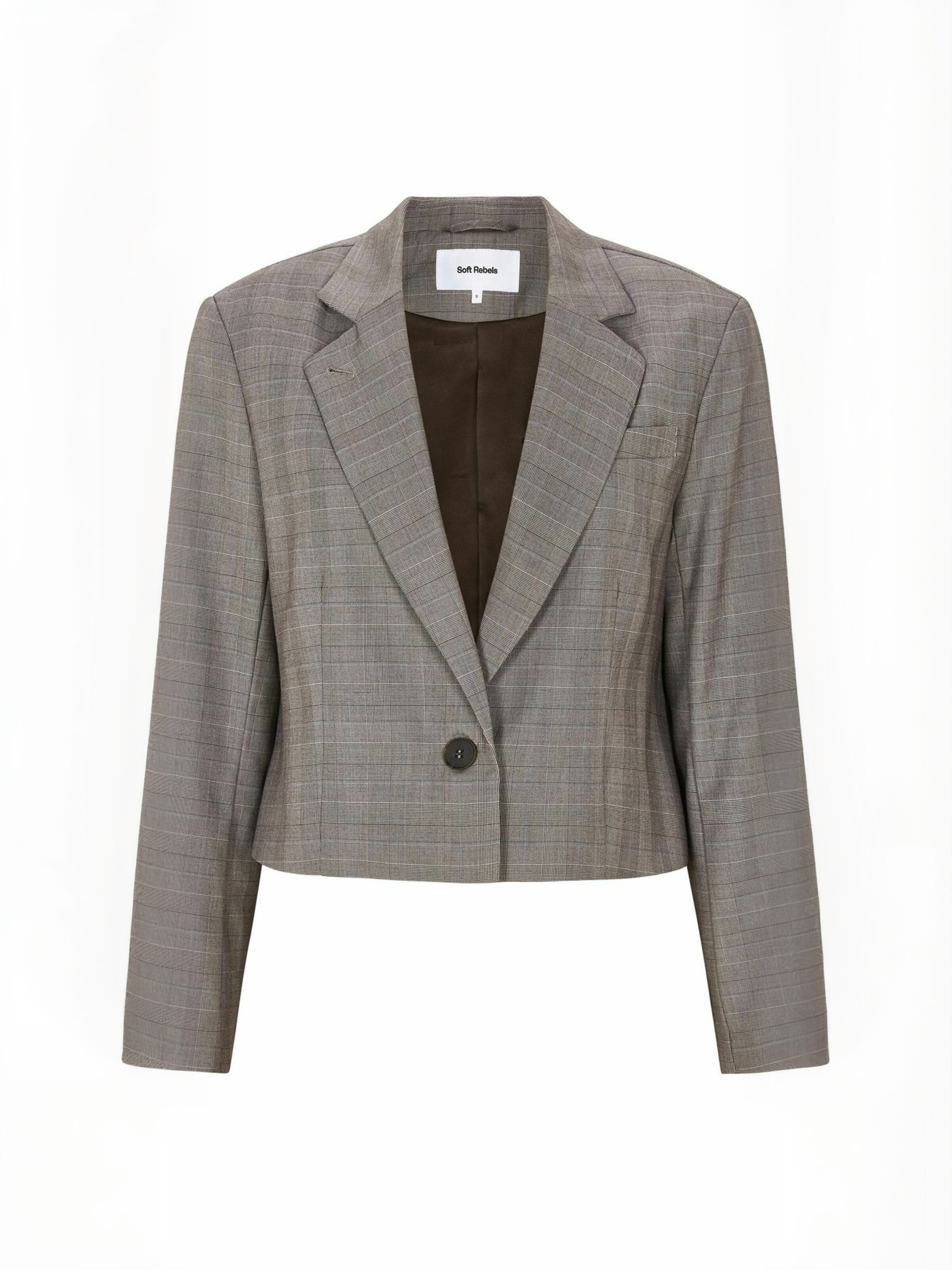 Blazer ' SRVeviana ' Soft Rebels en marron : devant