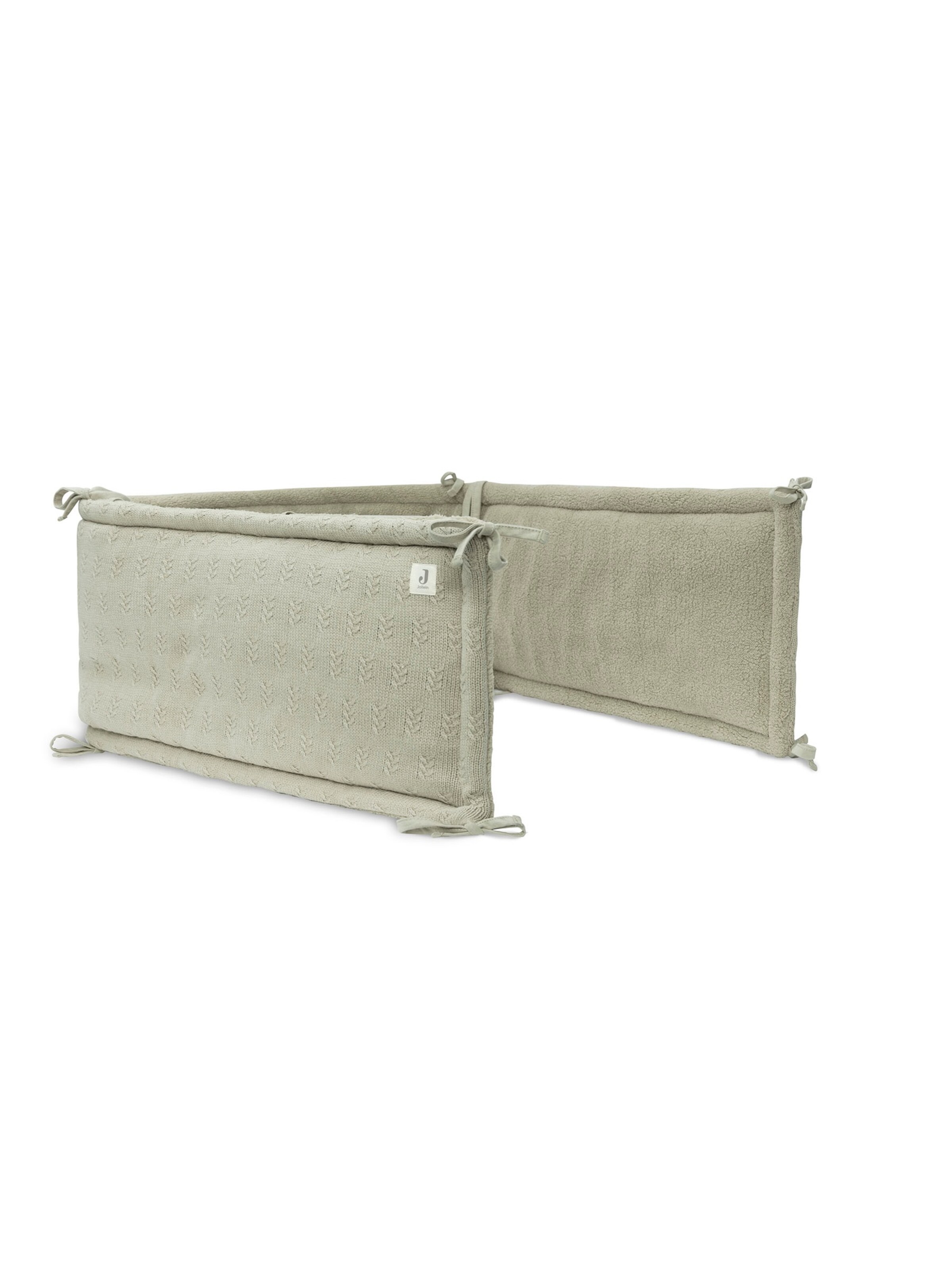 Jollein Bed Sheet in Grey: front