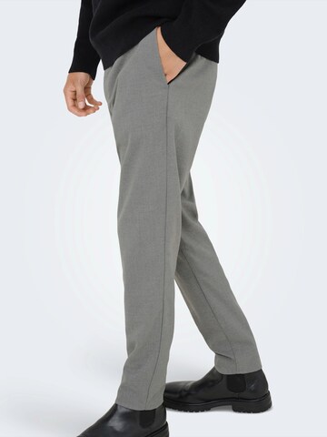 Only & Sons - regular Pantalón chino 'ONSAIDEN' en gris