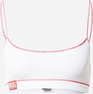 Bustier Soutien-gorge 'KIKIS' DIESEL en blanc : devant