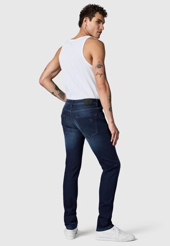 Peak Time Slimfit Jeans 'München' in Blauw