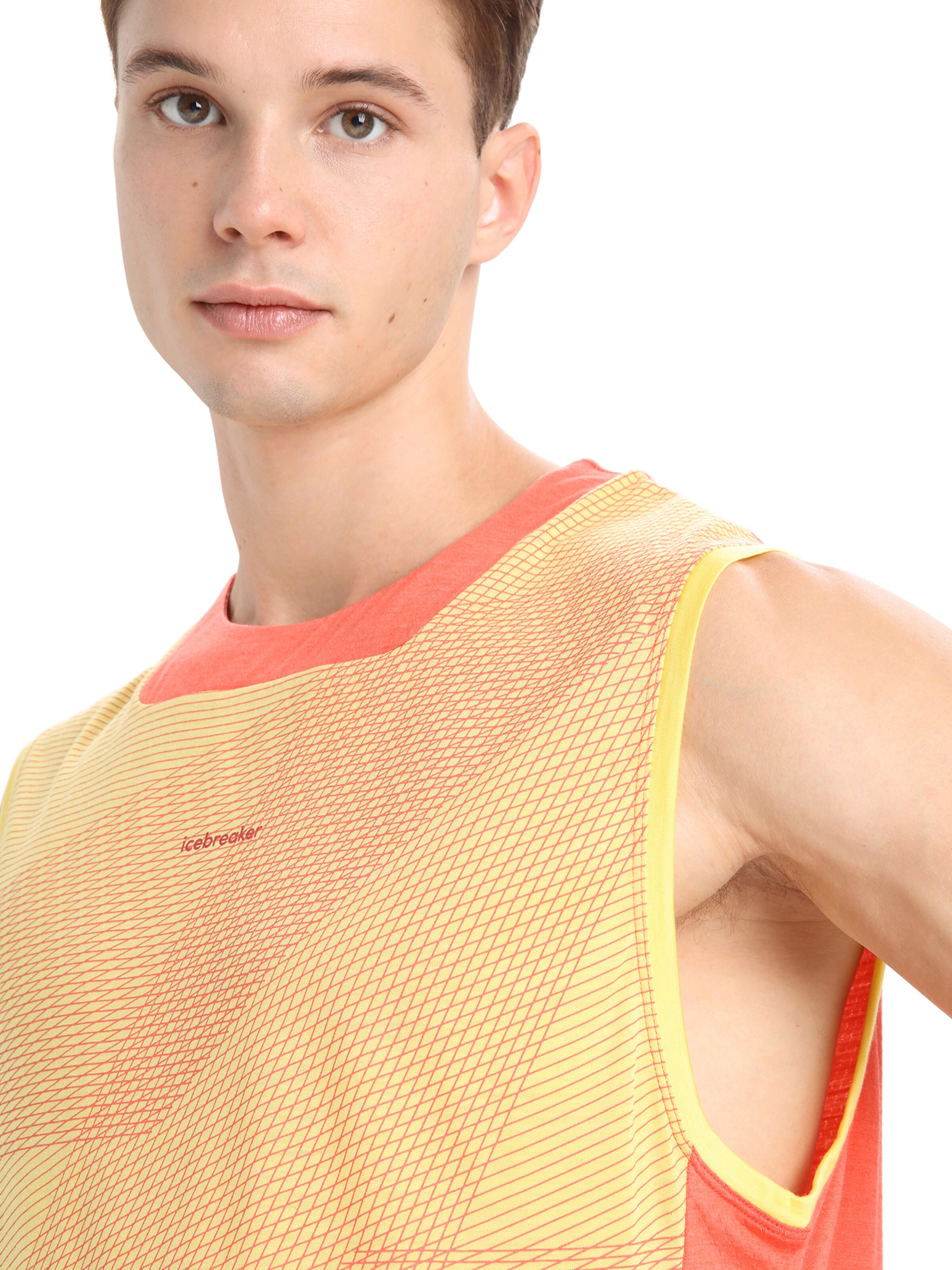 ICEBREAKERTehnička sportska majica 'ZoneKnit' - narančasta boja