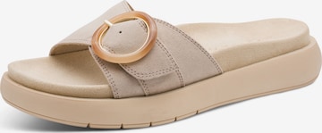 MARCO TOZZI Pantolette in Beige: Vorderseite