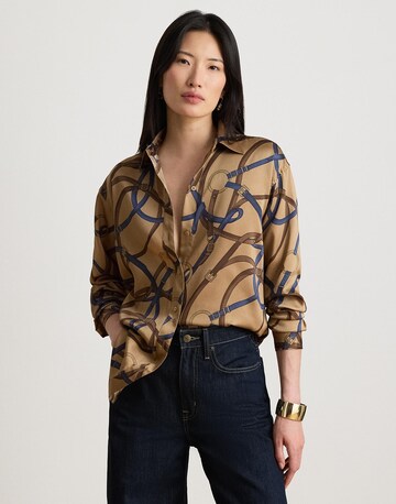 Lauren Ralph Lauren - Blusa em bege: frente