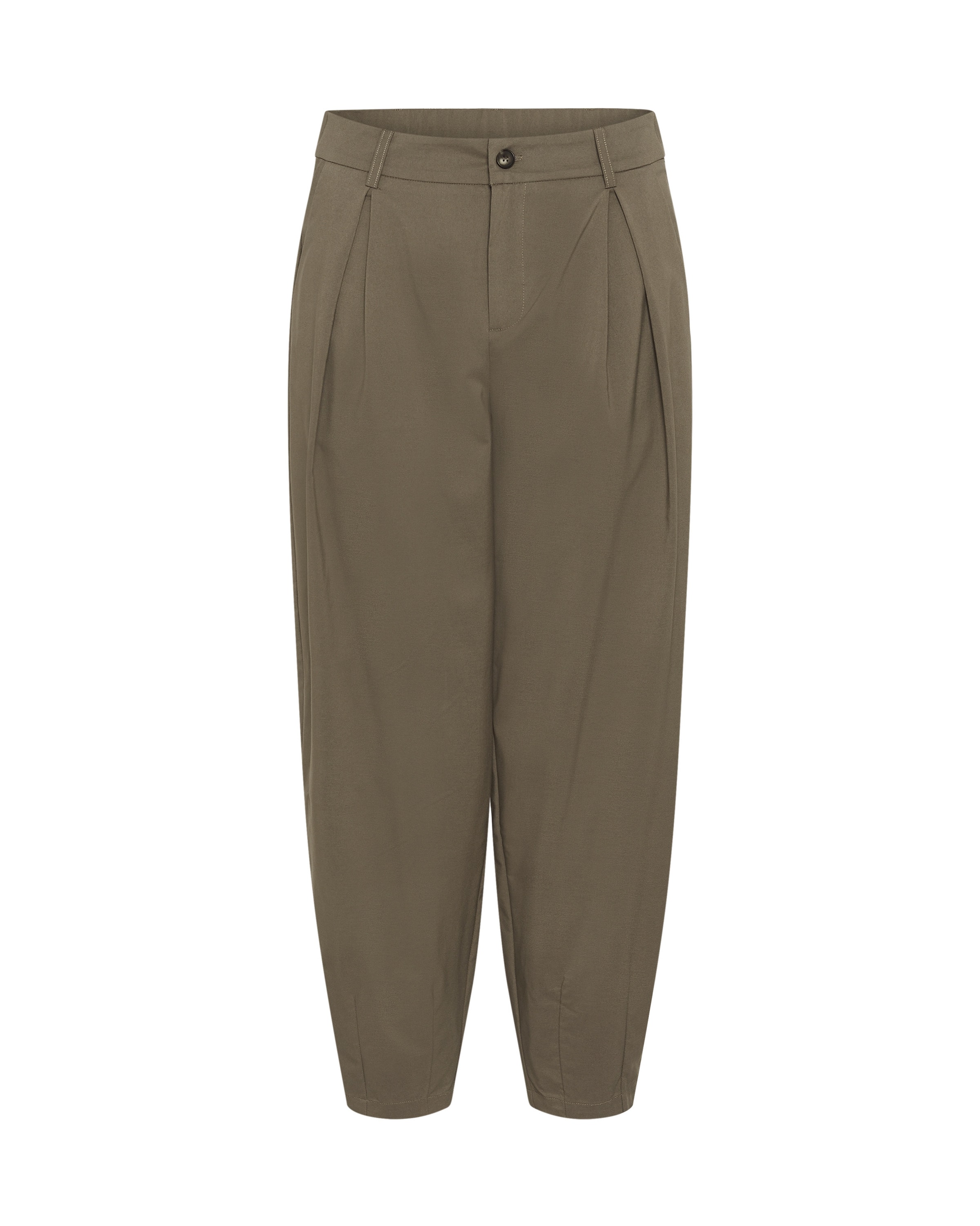 Pantalon à pince 'Jamie' CULTURE en beige : devant