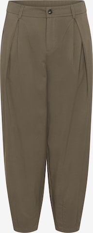 Pantalon à pince 'Jamie' CULTURE en beige : devant