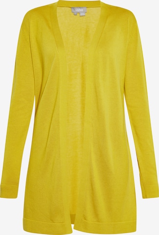 Usha Knit cardigan in Yellow: front