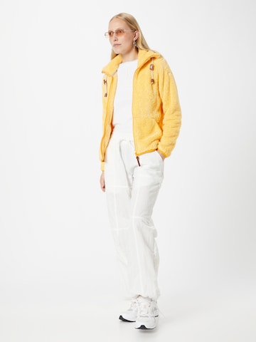 ICEPEAK Athletic fleece jacket 'COLONY' in Yellow