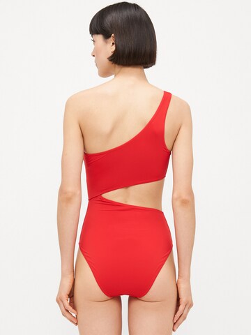 LindexBustier Jednodijelni kupaći kostim 'Trina' - crvena boja