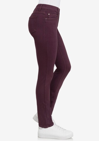 wonderjeans Slimfit Jeans in Rot