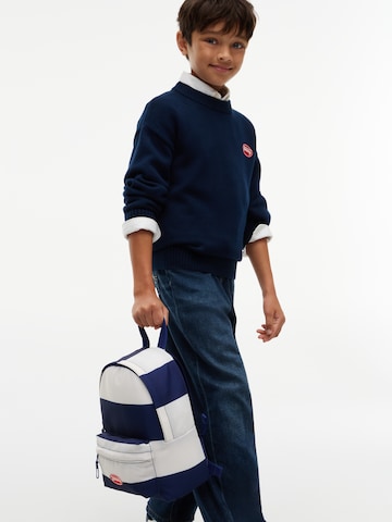 TOMMY HILFIGER Batoh – modrá: přední strana