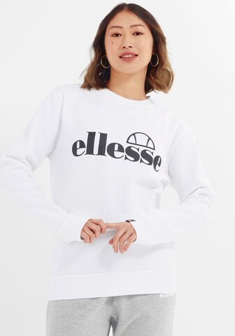ELLESSE Sweatshirt 'Katana' in White: front