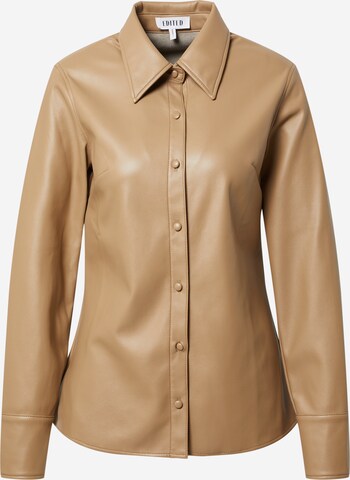 EDITED Blus 'Jayde' i beige: framsida