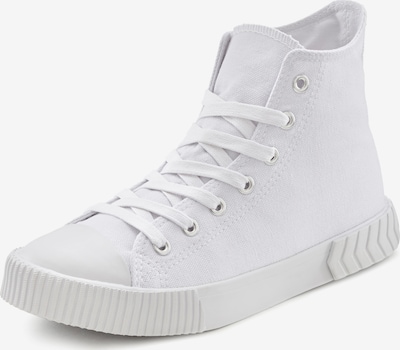 Sneaker înalt LASCANA pe alb, Vizualizare produs