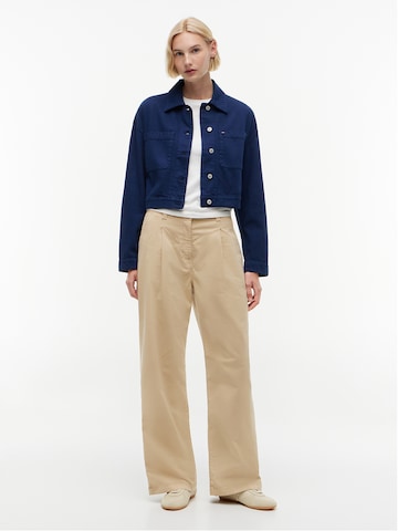 mėlyna Tommy Jeans Demisezoninė striukė