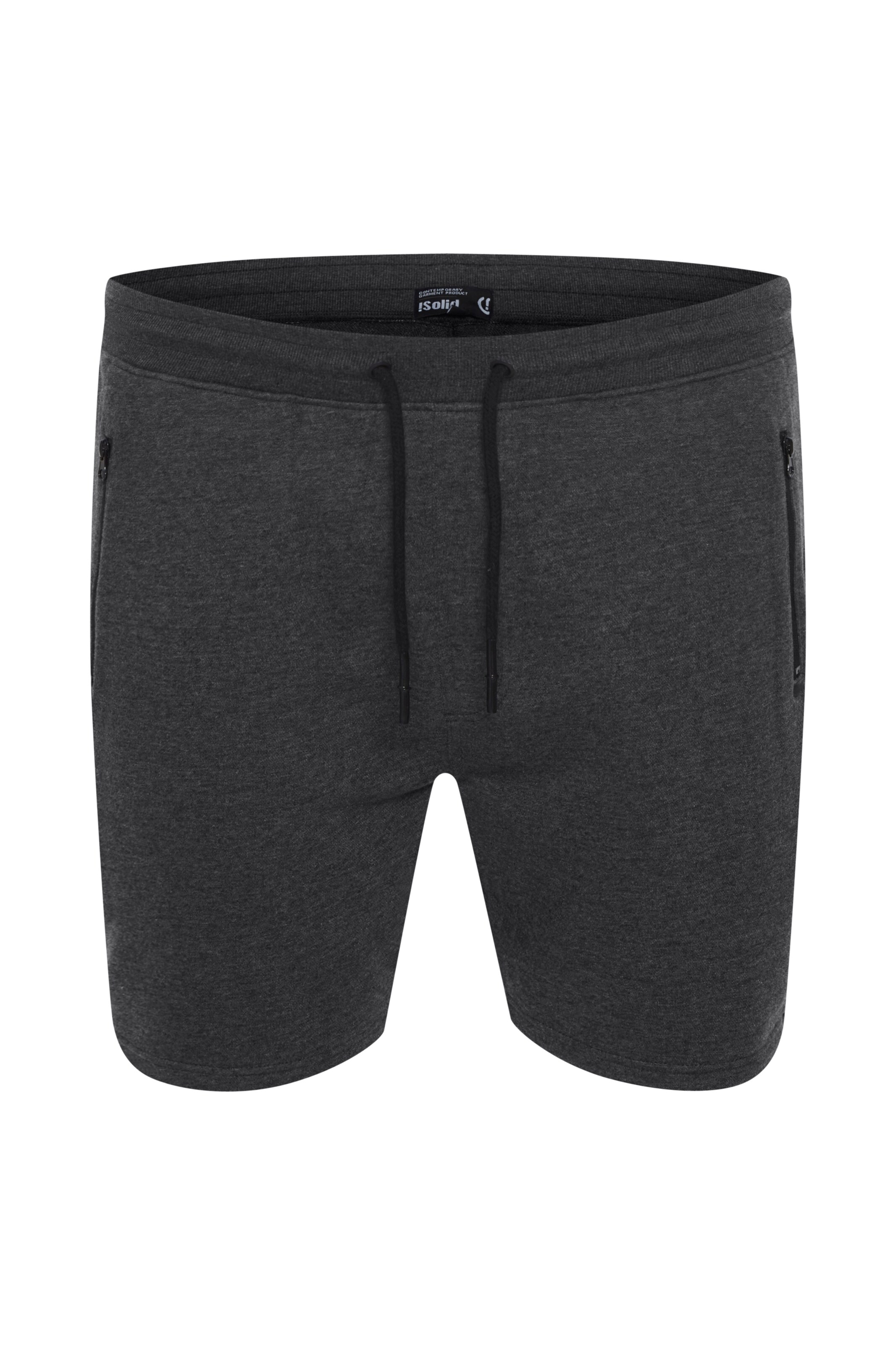 Regular Pantalon 'Taras' !Solid en gris : devant