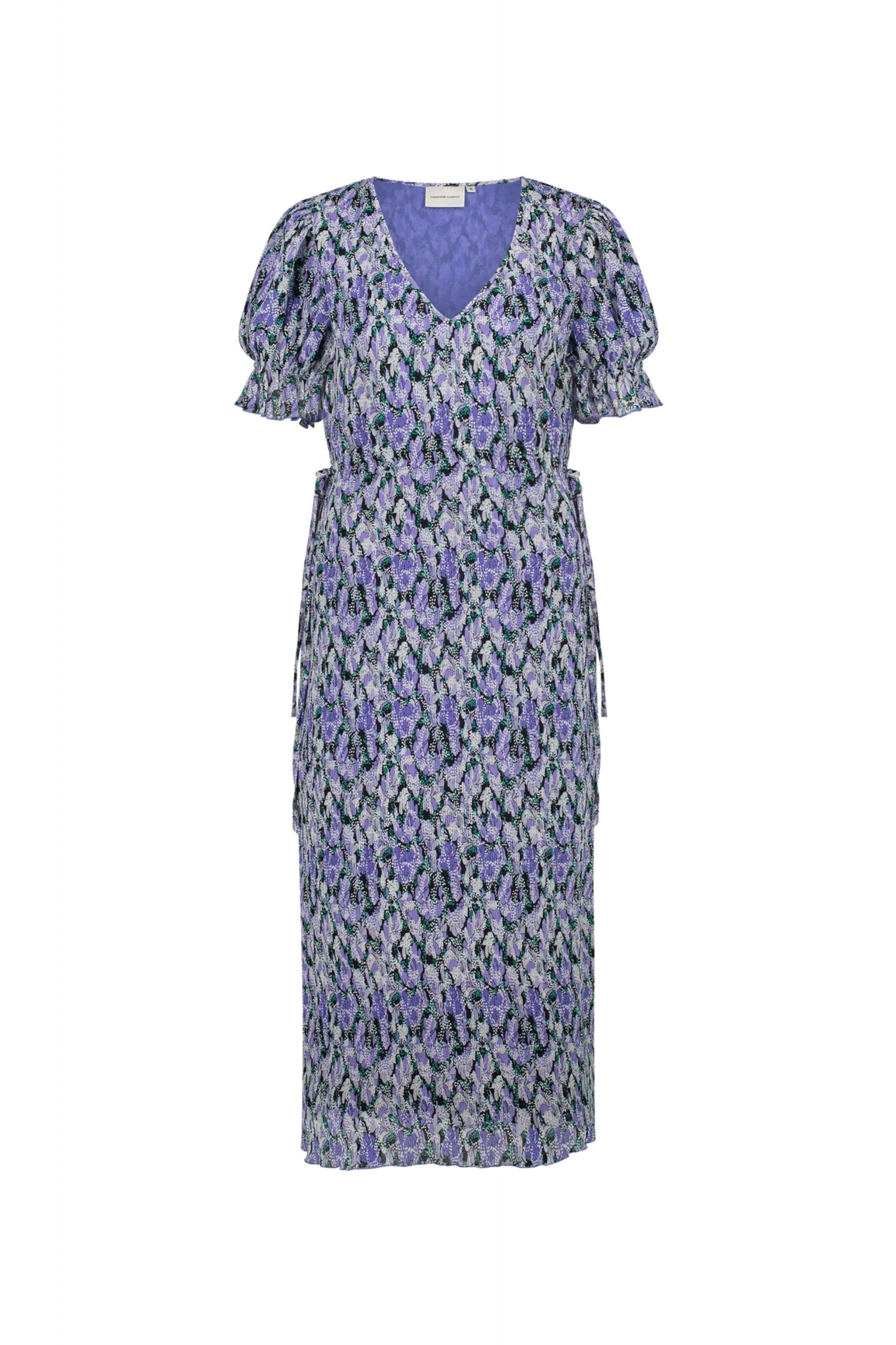 Fabienne Chapot Jurk 'Pauline' in Lila: voorkant