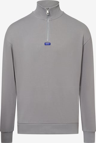 HUGO Sweatshirt 'Neeler' in Grey: front