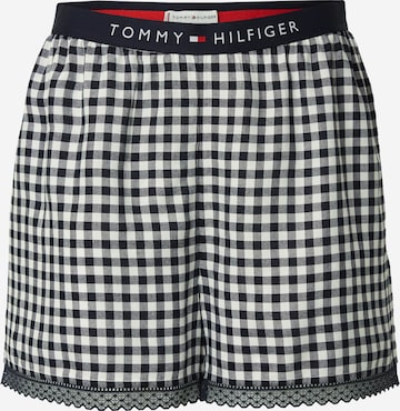 Tommy Hilfiger UnderwearKratke hlače za spavanje - plava boja: prednji dio