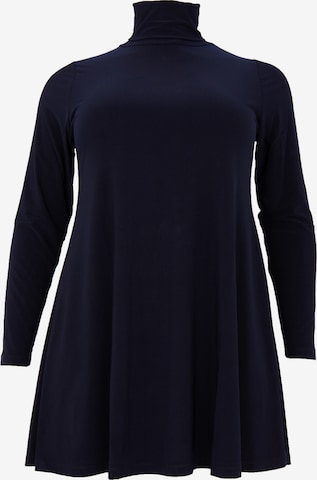 YOEK Tunic in Blau: Vorderseite