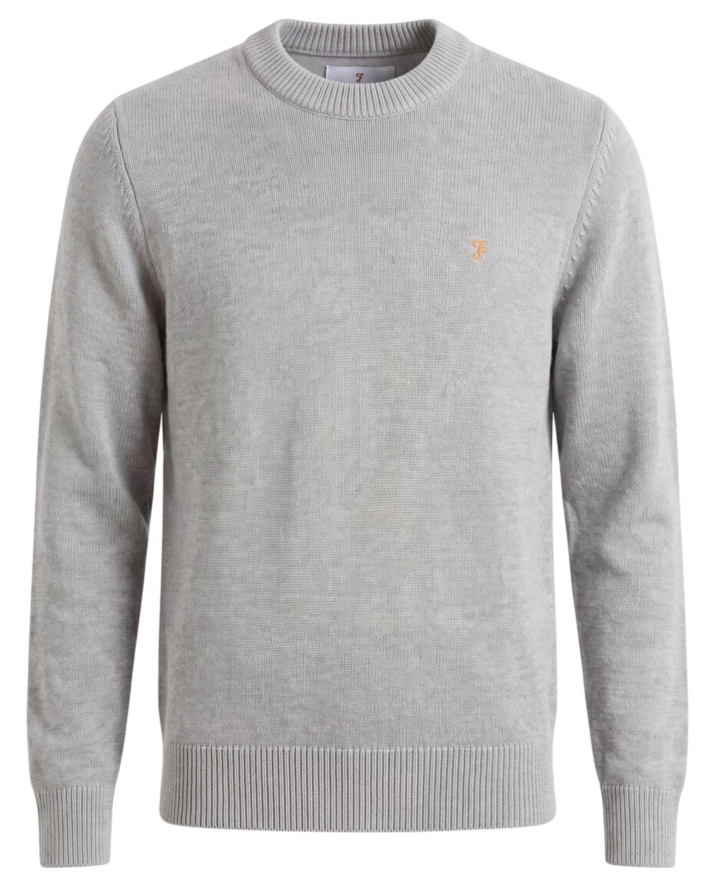 FARAH Sweater in Grey: front