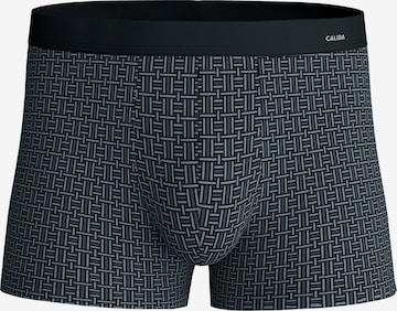 CALIDA Boxershorts 'Cotton Code Design' in Schwarz: Vorderseite