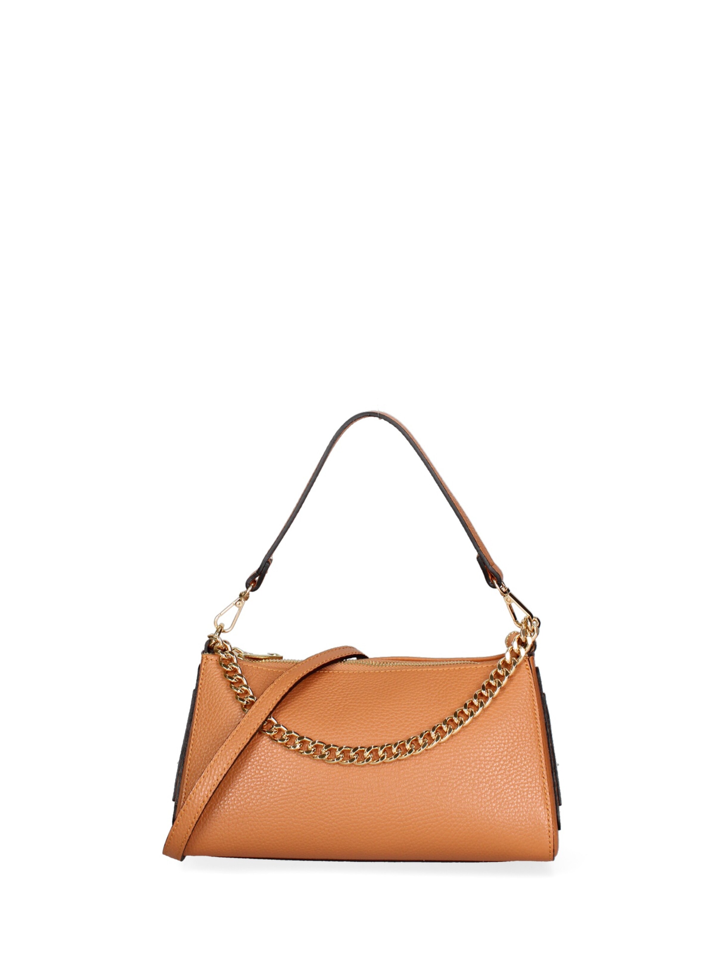 Gave Lux Handtas in Bruin: voorkant