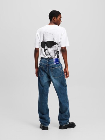 KARL LAGERFELD JEANS Свободный крой Джинсы в Синий