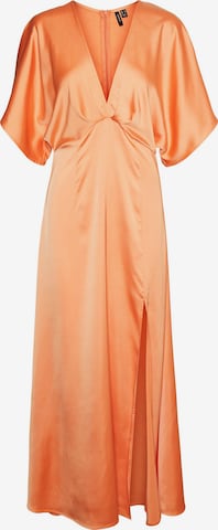 VERO MODA Večerné šaty 'Rebecca' - oranžová: predná strana