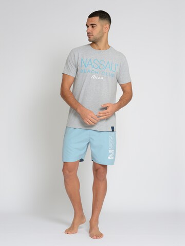 NASSAU Beach Club Shirt 'NB231040' in Grey