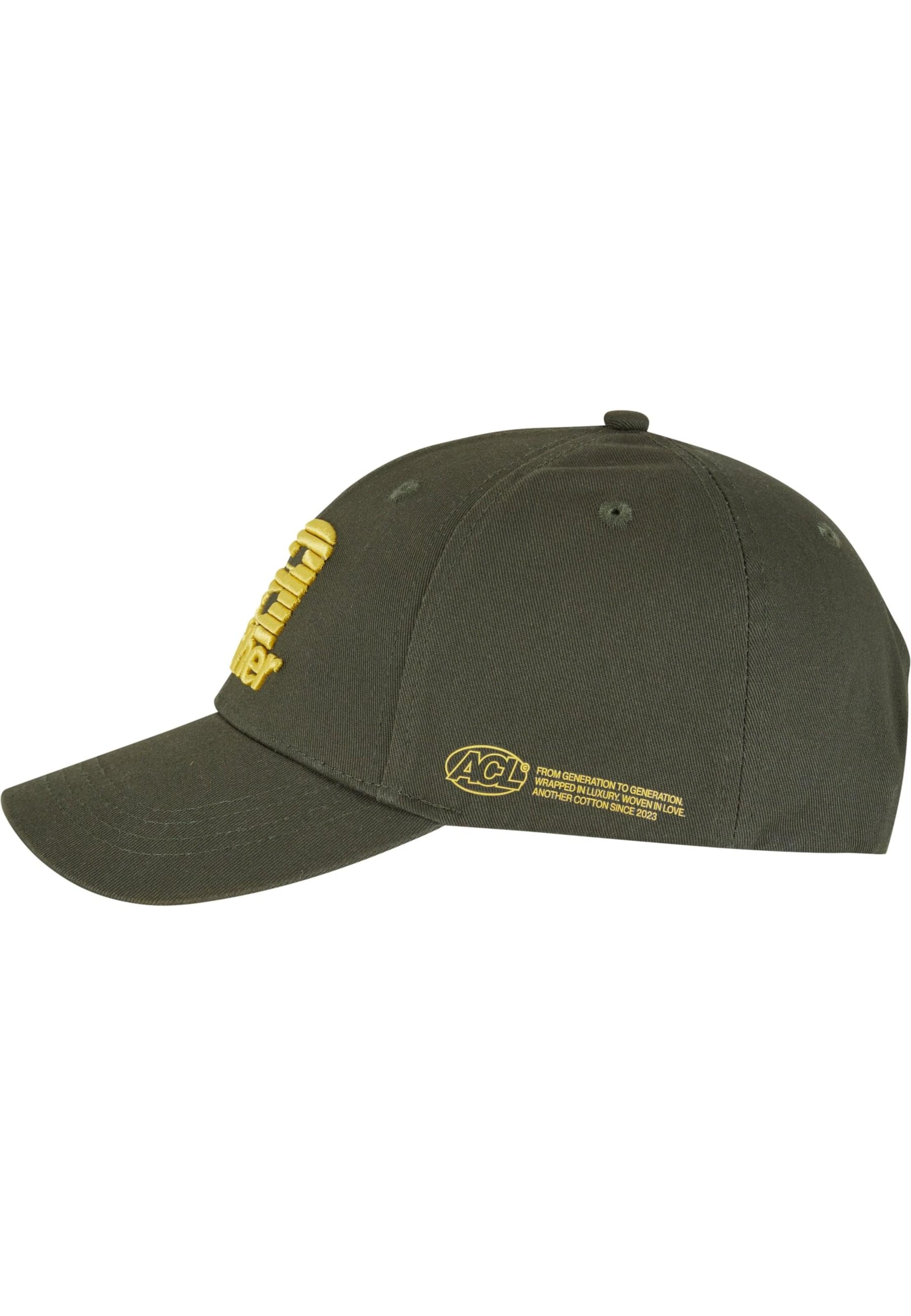 Another Cotton Lab - Gorra 'ACL Fastback' en verde
