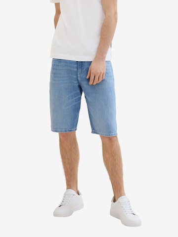 TOM TAILOR Regular Shorts 'Morris' in Blau: predná strana