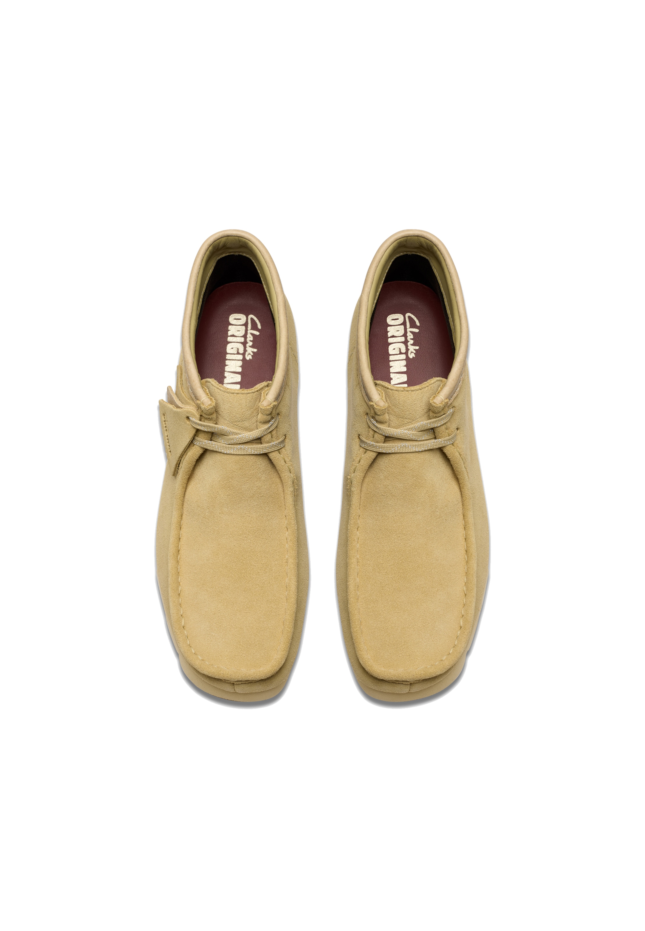 CLARKS Lace-up shoe 'WallabeeBT GTX' in Beige