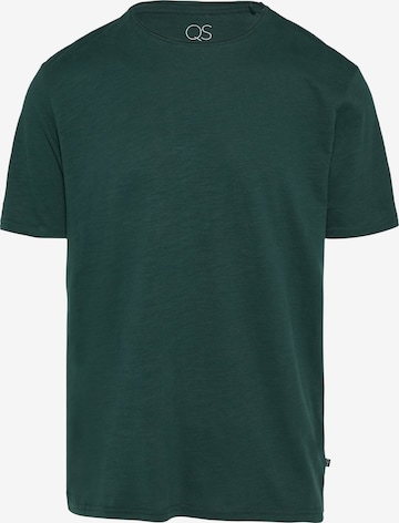 T-Shirt QS en vert : devant